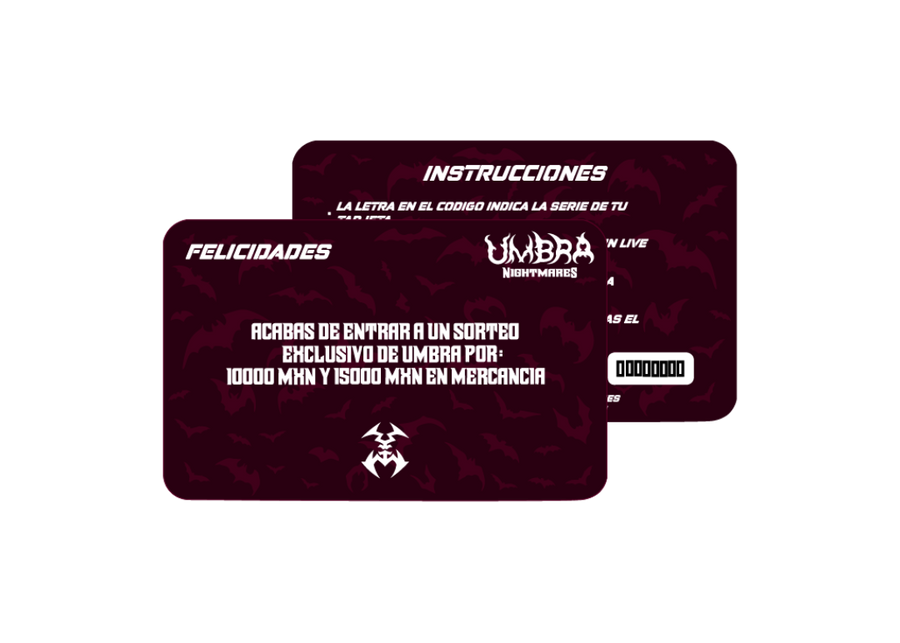 Tarjeta de Sorteo